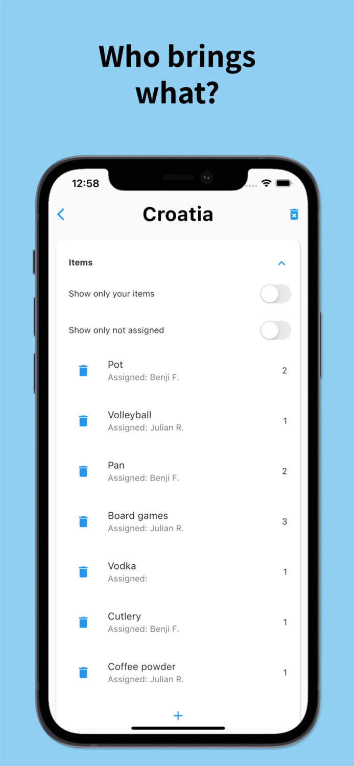 Planer - Events and Vacations