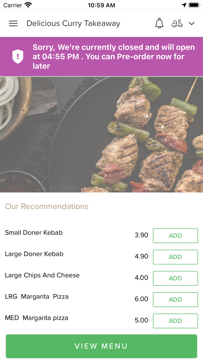 Delicious Curry Takeaway