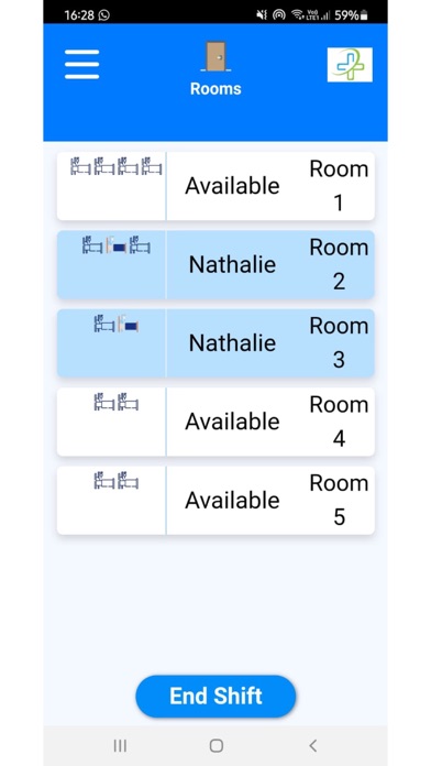 Hospicall Nurse Screenshot
