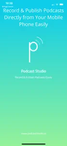 Podcast Studio screenshot #1 for iPhone