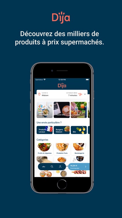 Dija - Livraison de courses