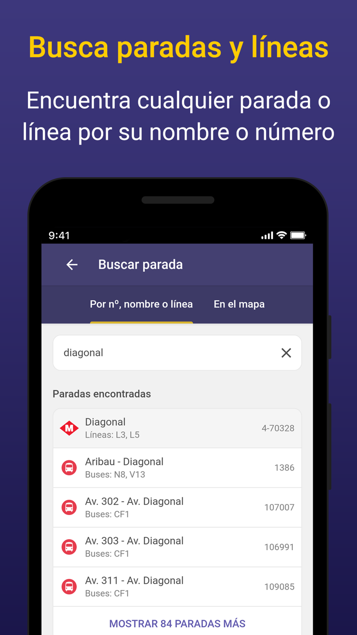 Barcelona Bus Metro - Llegadas