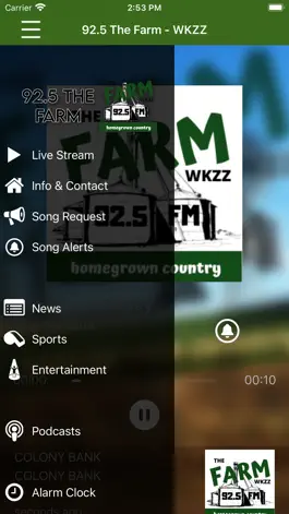 Game screenshot 92.5 The Farm WKZZ apk