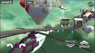 Super Moto Sky Stunt Racing 3D Screenshot