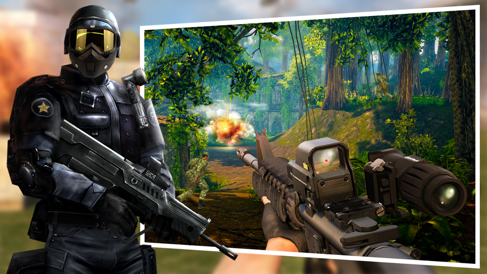 #5. Army Commando Assault (iOS) 由: Manoj Kumar