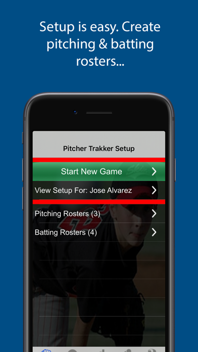 Pitcher Trakker Screenshot