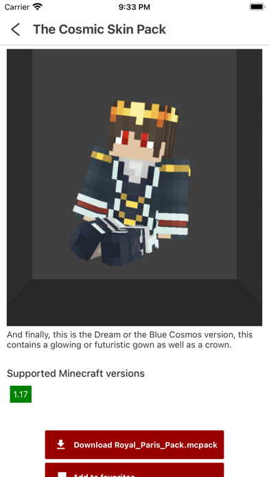 Skin Packs for Minecraft PE Screenshot