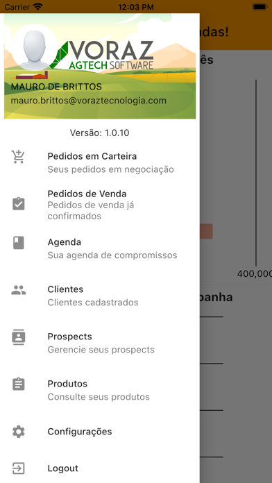 Voraz Vendas Screenshot