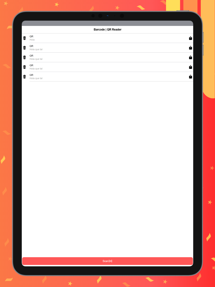 Barcode and QR Scanner App