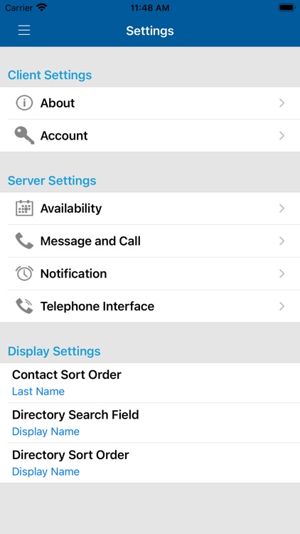 UNIVERGE UM8700Mobile screenshot-3