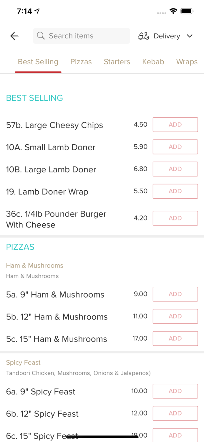 Uk Pizza And Kebab House