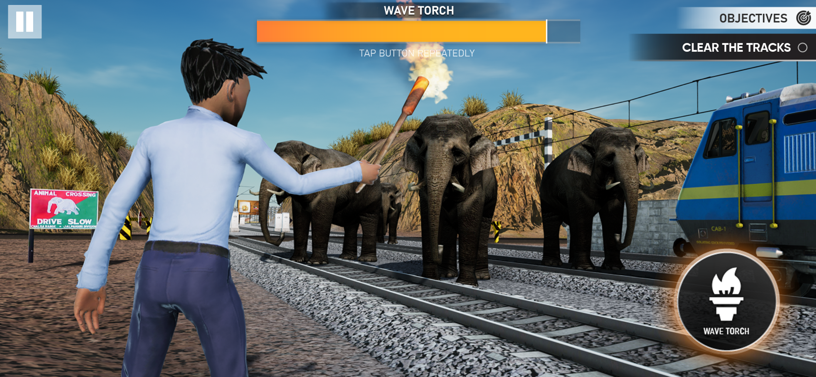 Indian Train Simulator screenshot 2