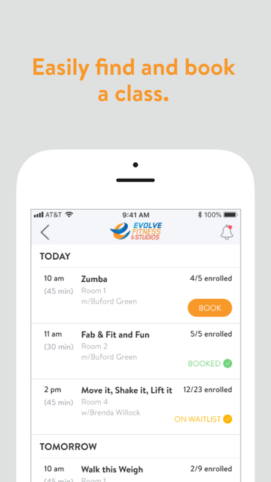 Evolve Fitness and Studios Screenshot