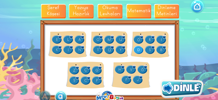 Mavi Boncuk Okumaya Hazırlık