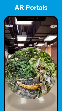 Game screenshot AR Portal - 360 photo to AR hack