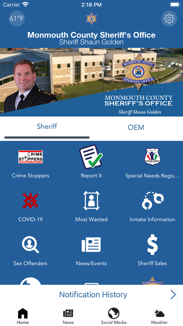 Monmouth County Sheriff