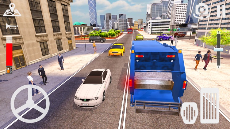Truck Simulator Garbage Trash screenshot-3