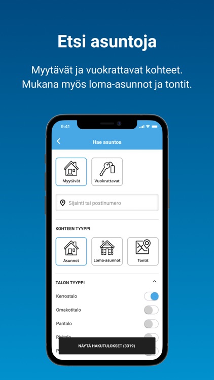 Oikotie – Myytävät asunnot screenshot-0