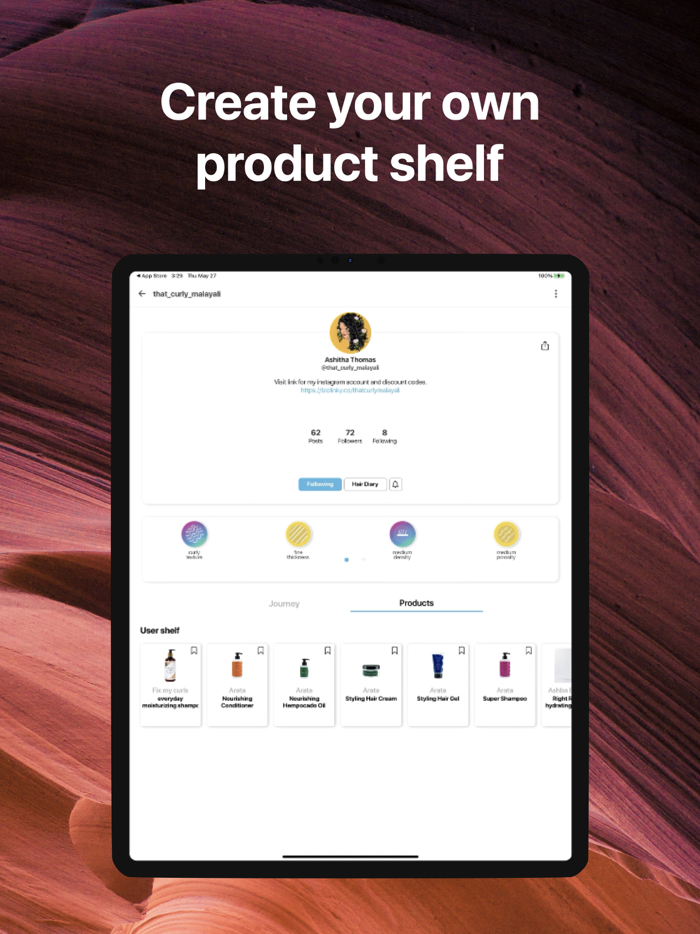 Quinn - Curly Hair Journal