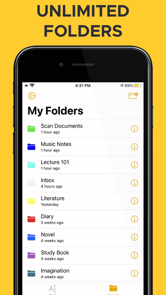 #7. Live Text Scanner - PDF Writer (iOS) Podle: Warif Rishi