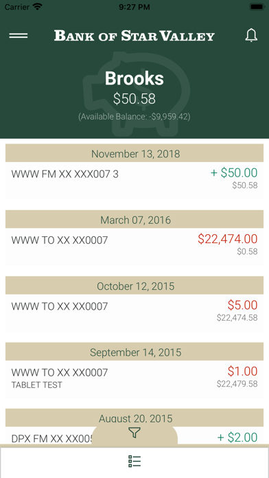 Bank of Star Valley Screenshot
