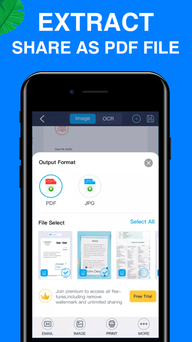 Scanner App -- pdf scanner Screenshot