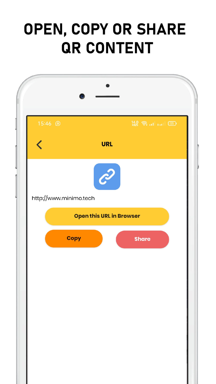 Minimo QR Scanner  Generator