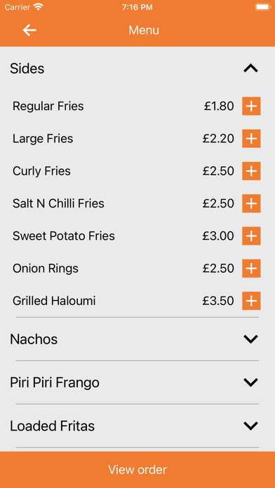Braga's Piri Piri Glasgow Screenshot