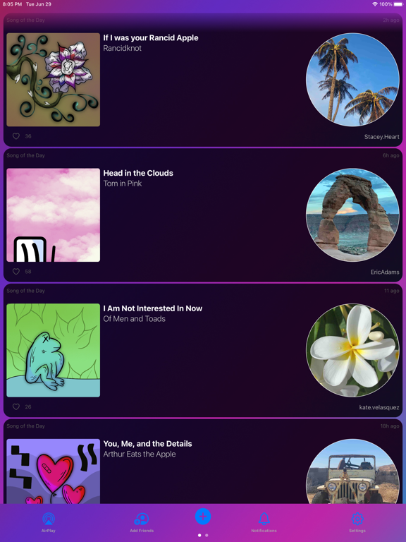 Screenshot #4 pour Harmoni Music-Sharing