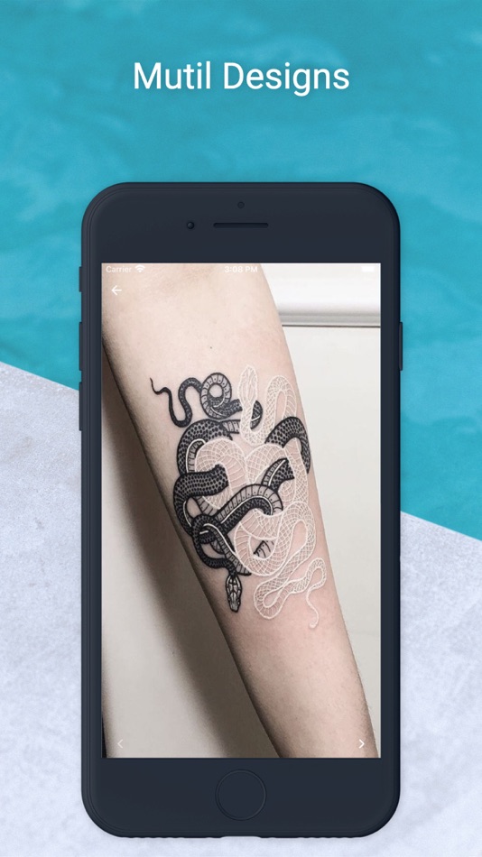 #2. Tattoo World-Creator & Editor (iOS) Podle: Minh Quyen Chun