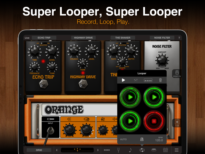 AmpliTube Orange for iPad