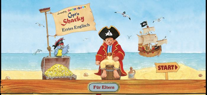 Captn Sharky Erstes Englisch