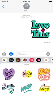 How to cancel & delete text on sticker - emoji 2