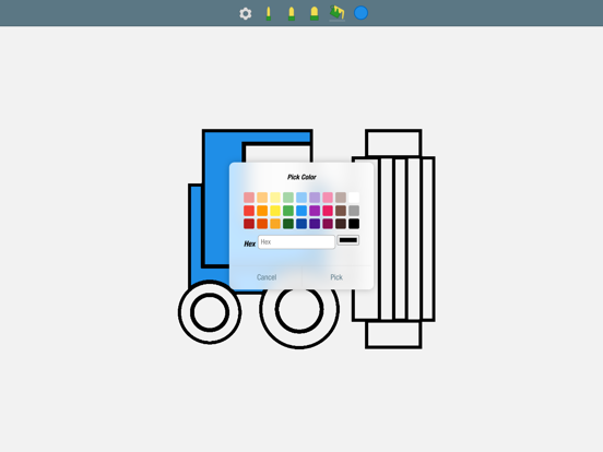 Screenshot #5 pour Coloring Book (Ape Apps)