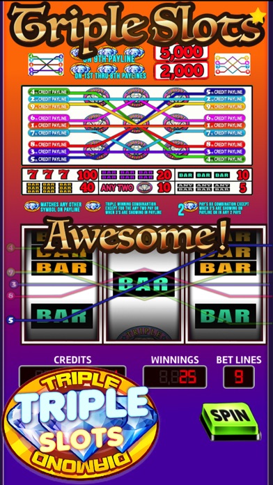 Triple Slots Classic 9 Screenshot