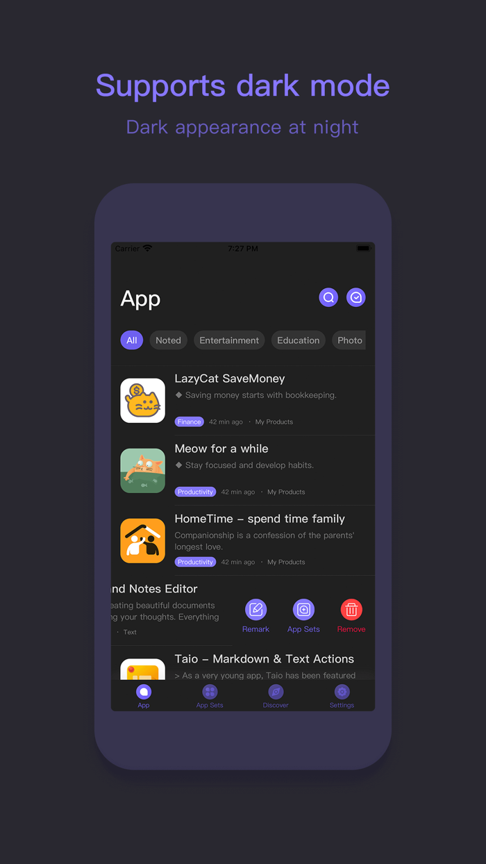 PutApp - for app collectors