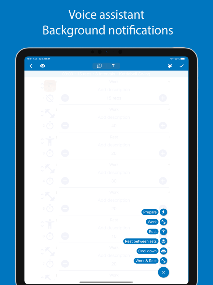 Tabata Timer Interval Timer.