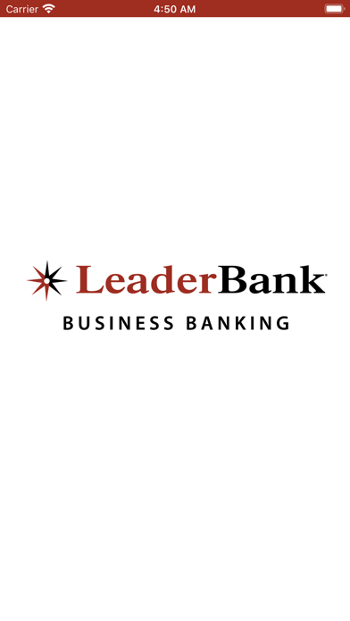 Leader Bank Business Banking Screenshot