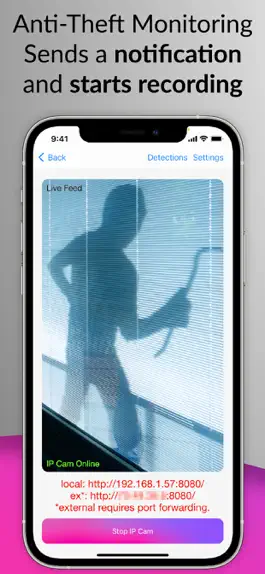 Game screenshot Phone IP Camera Surveillance mod apk