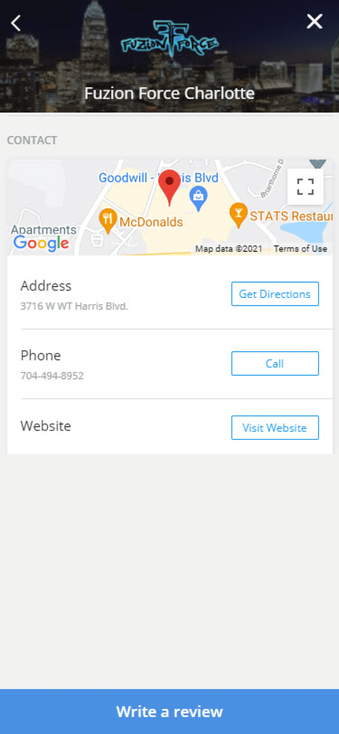 Fuzion Force Charlotte