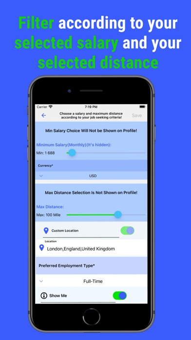 Waggler - Search jobs, match Screenshot