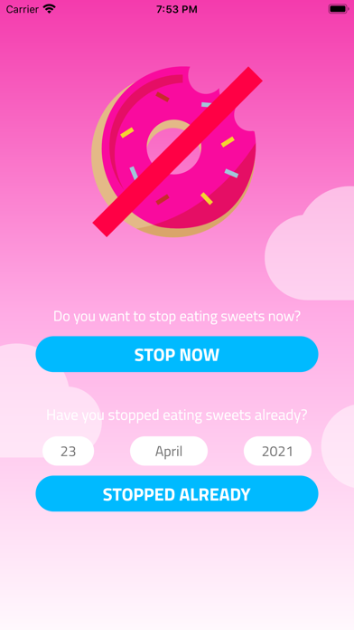 Stop Eating Sweets Screenshot