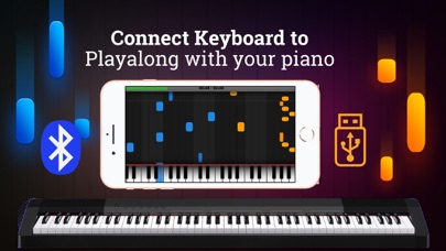 Screenshot #2 pour Piano - Play any song & sheets