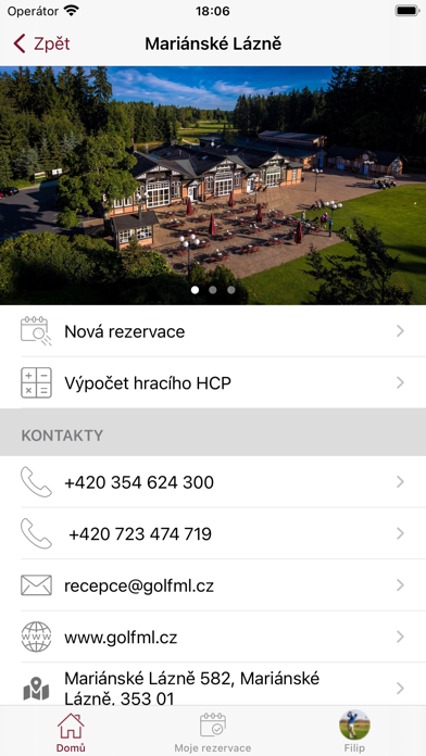 Royal Golf Mariánské Lázně Screenshot