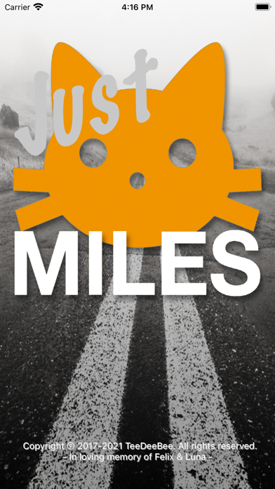 Screenshot #1 pour JustMiles Lite