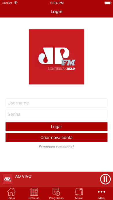 Rádio Jovem Pan - Londrina Screenshot