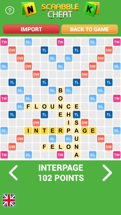 Solver for SC GO - Cheat