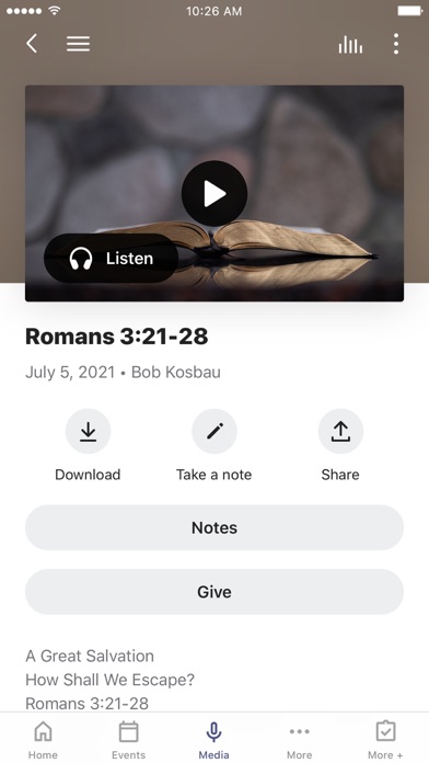 Grace Church of Marshalltown Screenshot 3 - AppWisp.com