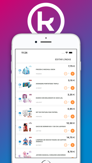Kids Licensing App v2 Screenshot