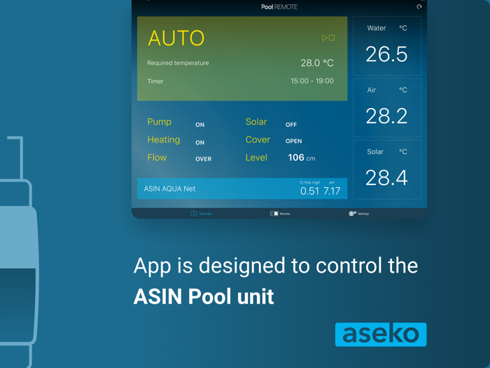 Aseko Pool Remote